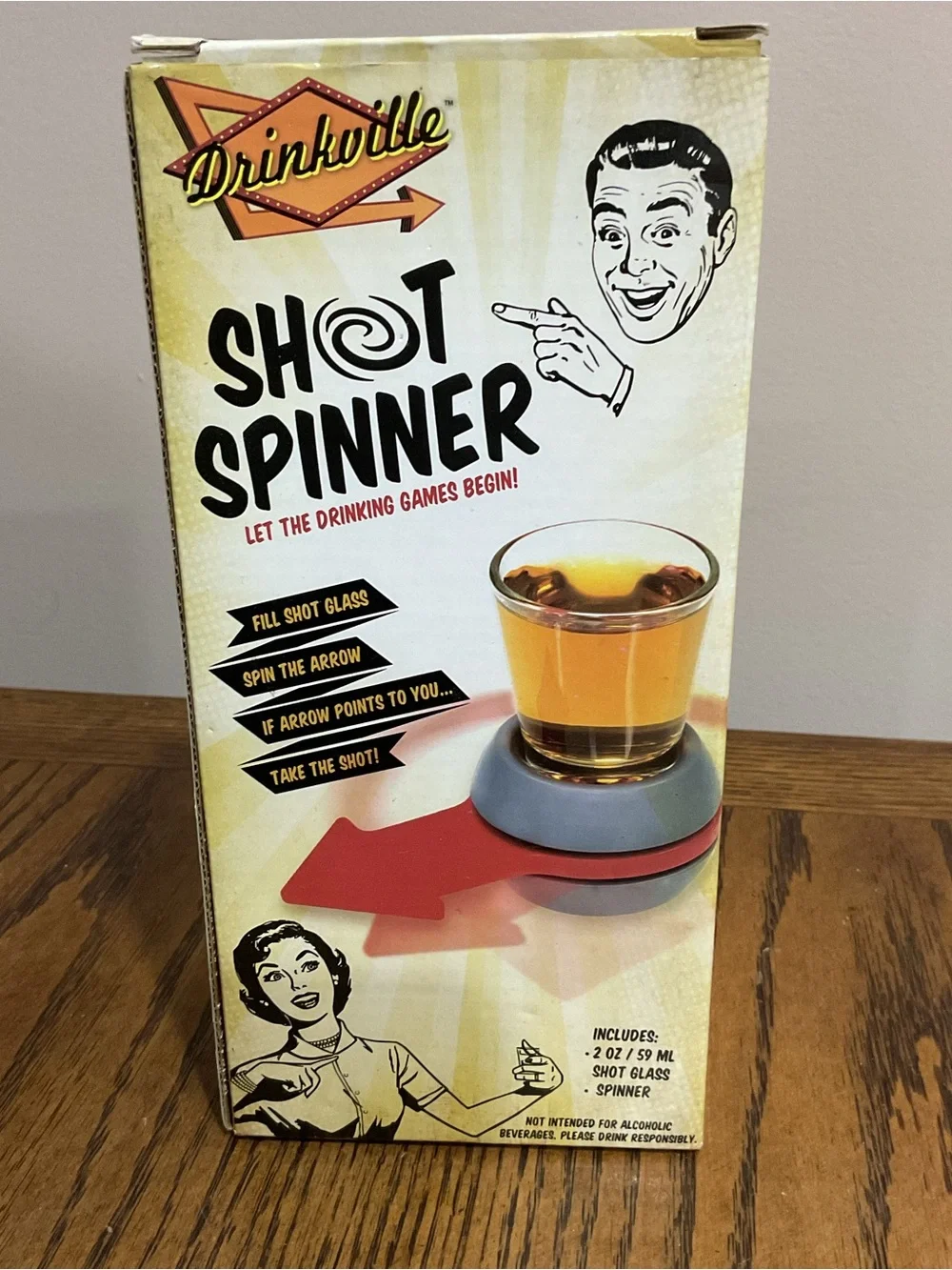 Shot Spinner Drinking Game